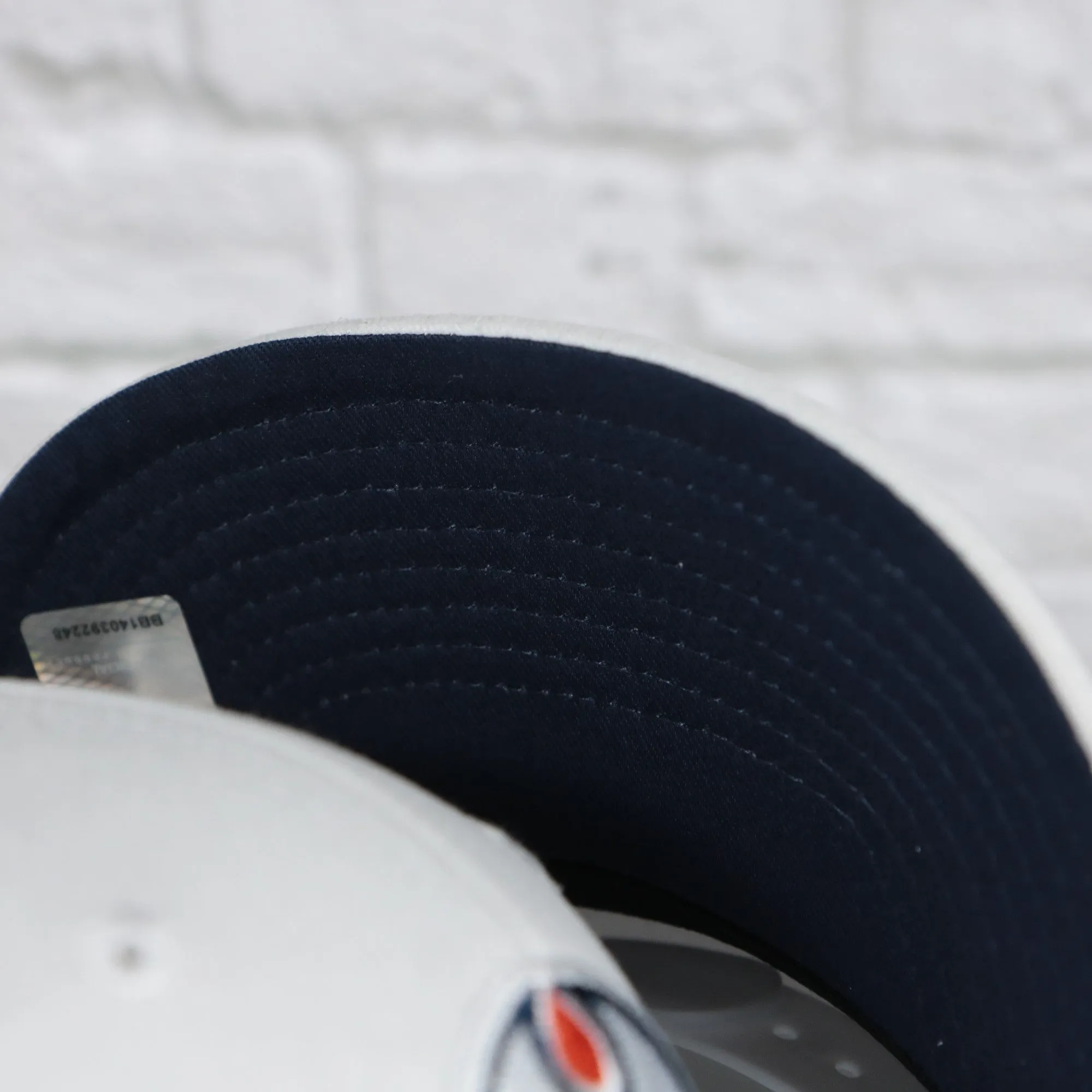 Edmonton Oilers NHL All in Pro Navy Bottom | White Snapback Hat