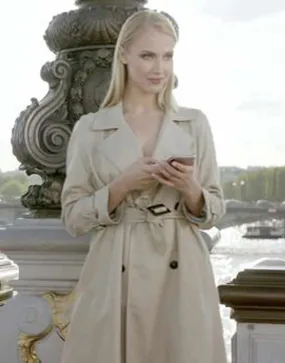 Emily in Paris Camille Razat Trench Coat | Ujackets.com - 45%OFF