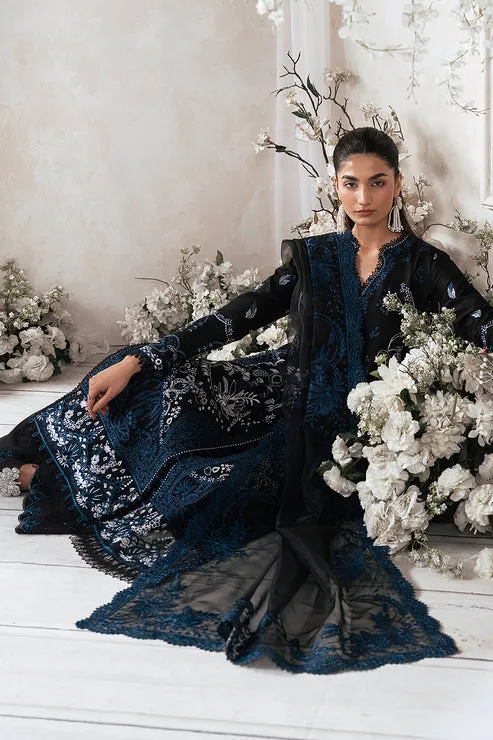 Eudora by Ayzel Embroidered Lawn Unstitched 3Pc Suit AZL-24-LUX-V1-09 COSIMA