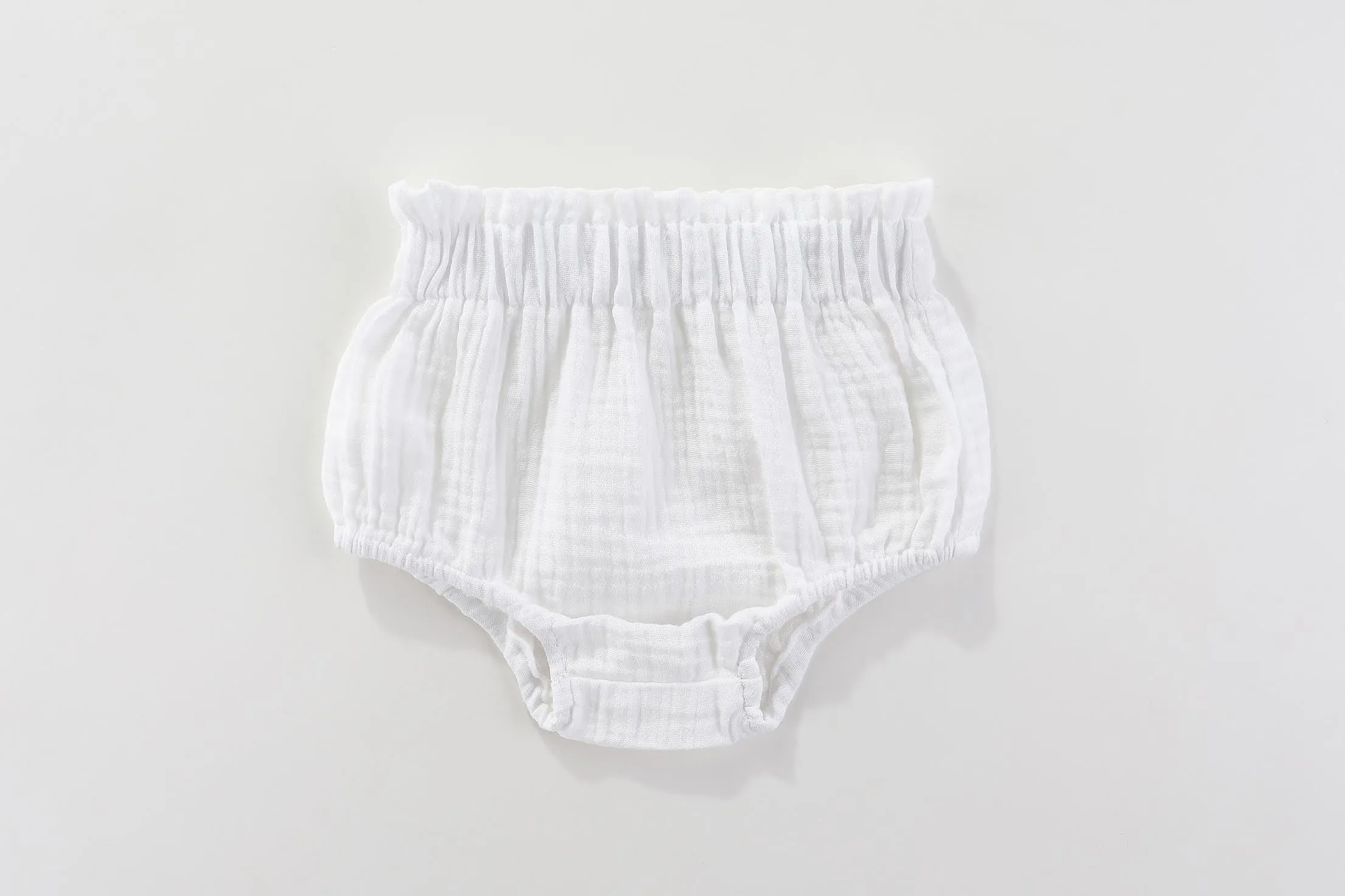 Gaia 100% Cotton bloomers: 0-3M, 3-6M, 6-12M, 1-2Y