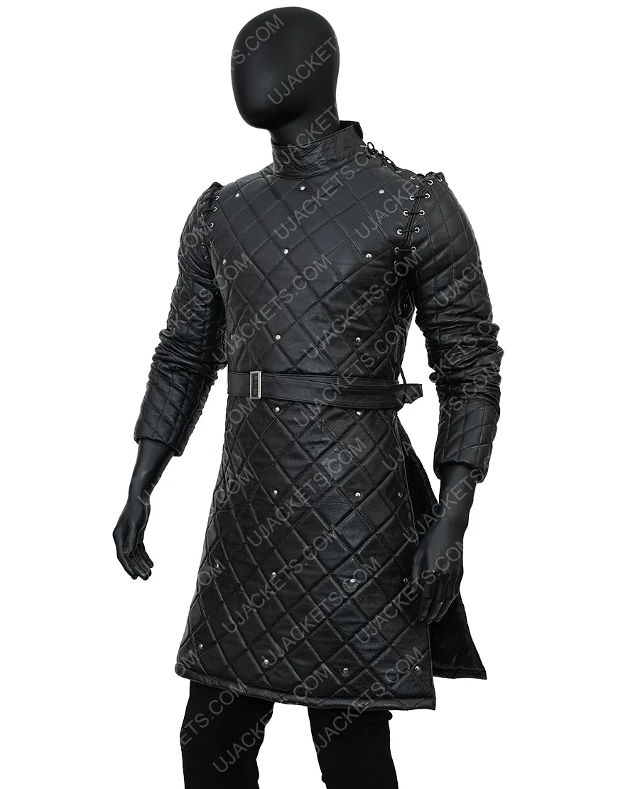 Game Of Thrones Samwell Tarly Quilted Jacket | Leather Jacket | 50%OFF