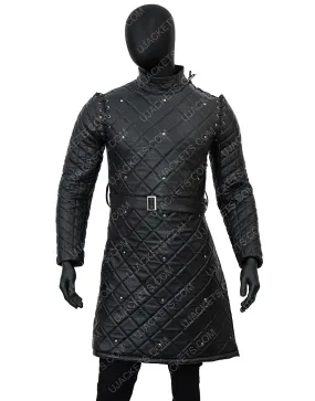 Game Of Thrones Samwell Tarly Quilted Jacket | Leather Jacket | 50%OFF