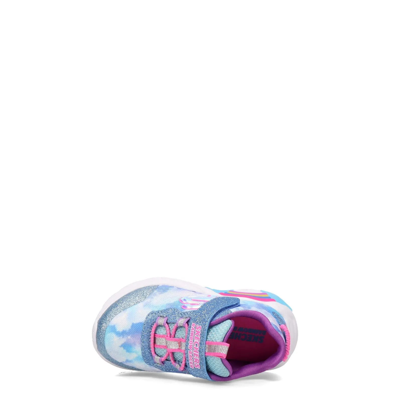 Girl's Skechers, S Lights: Rainbow Racers - Toddler