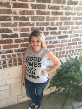 Good Times and Tan Lines Tank