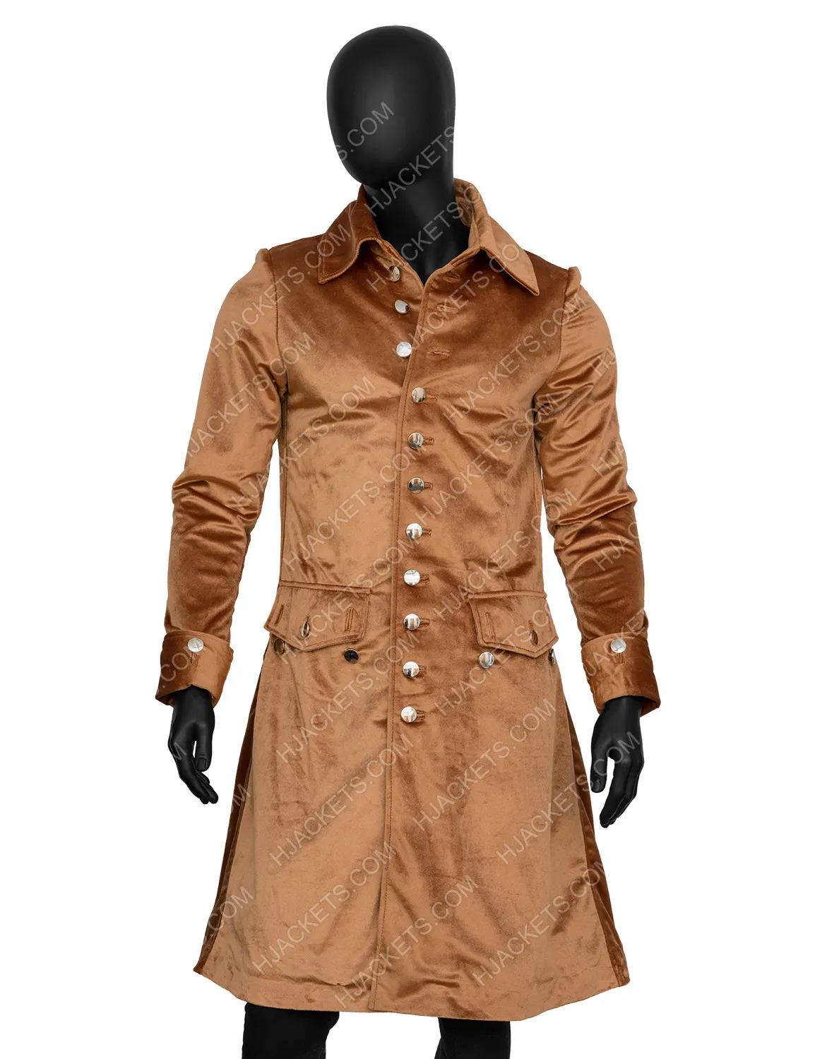 Hamilton Lin-Manuel Miranda Brown Coat | Alexander Coat | 35% Discount