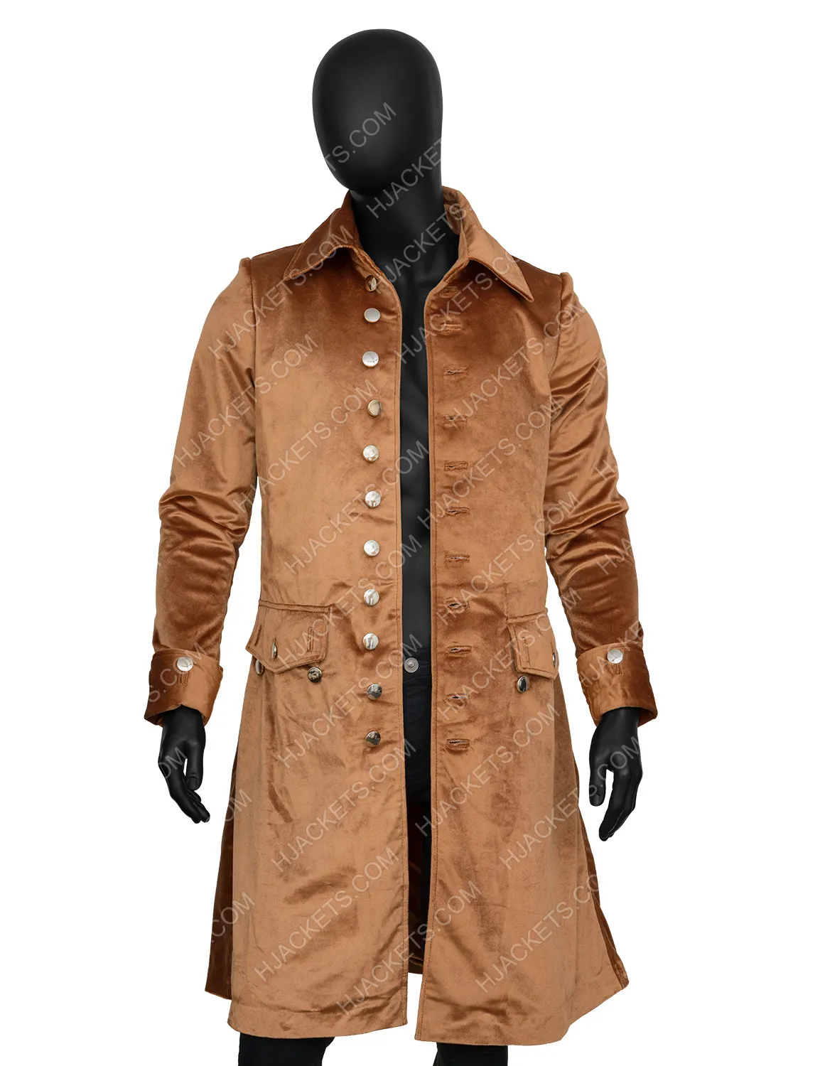 Hamilton Lin-Manuel Miranda Brown Coat | Alexander Coat | 35% Discount