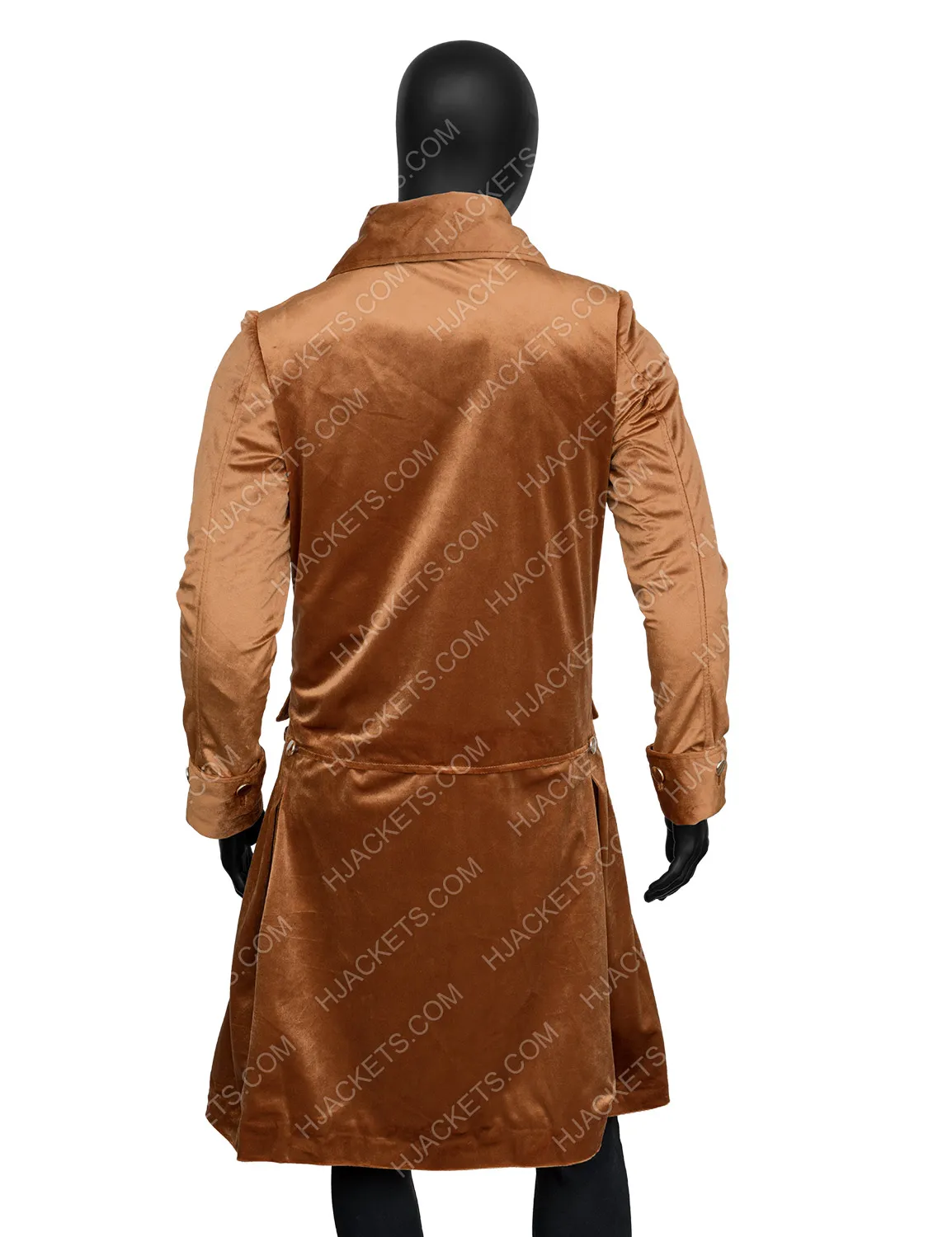 Hamilton Lin-Manuel Miranda Brown Coat | Alexander Coat | 35% Discount