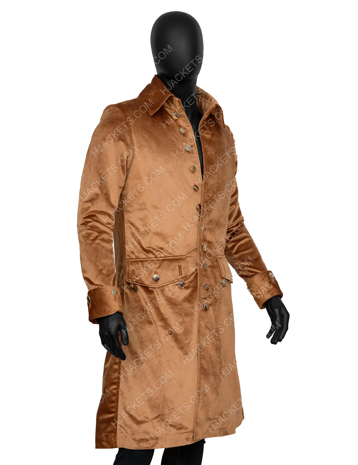 Hamilton Lin-Manuel Miranda Brown Coat | Alexander Coat | 35% Discount