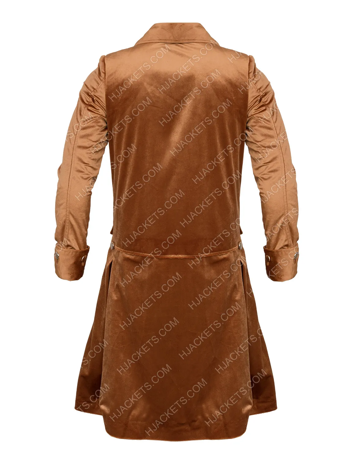 Hamilton Lin-Manuel Miranda Brown Coat | Alexander Coat | 35% Discount