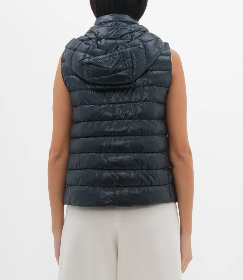 HERNOHOODED PADDED VEST