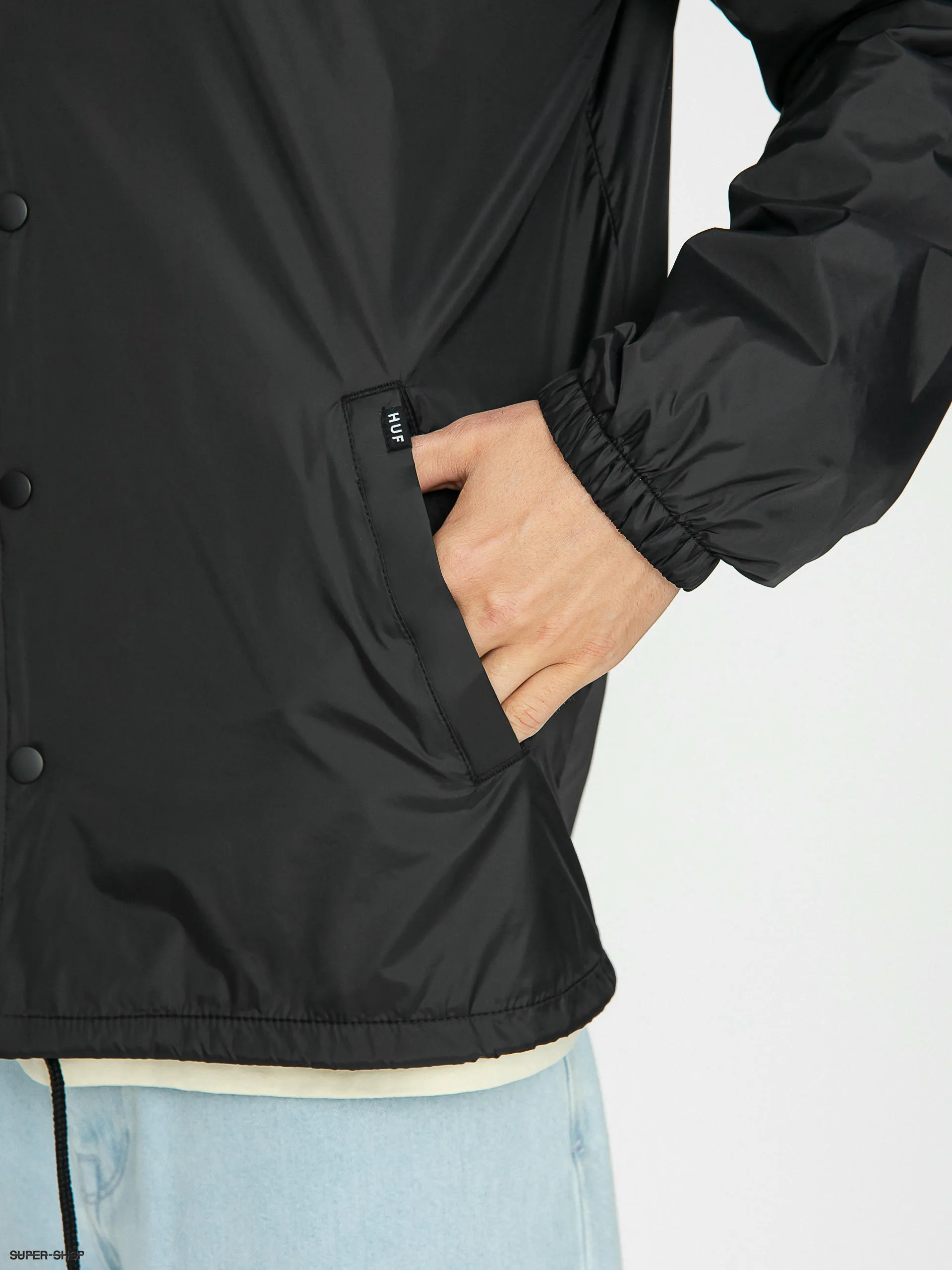 HUF H Coaches Jacket (black)