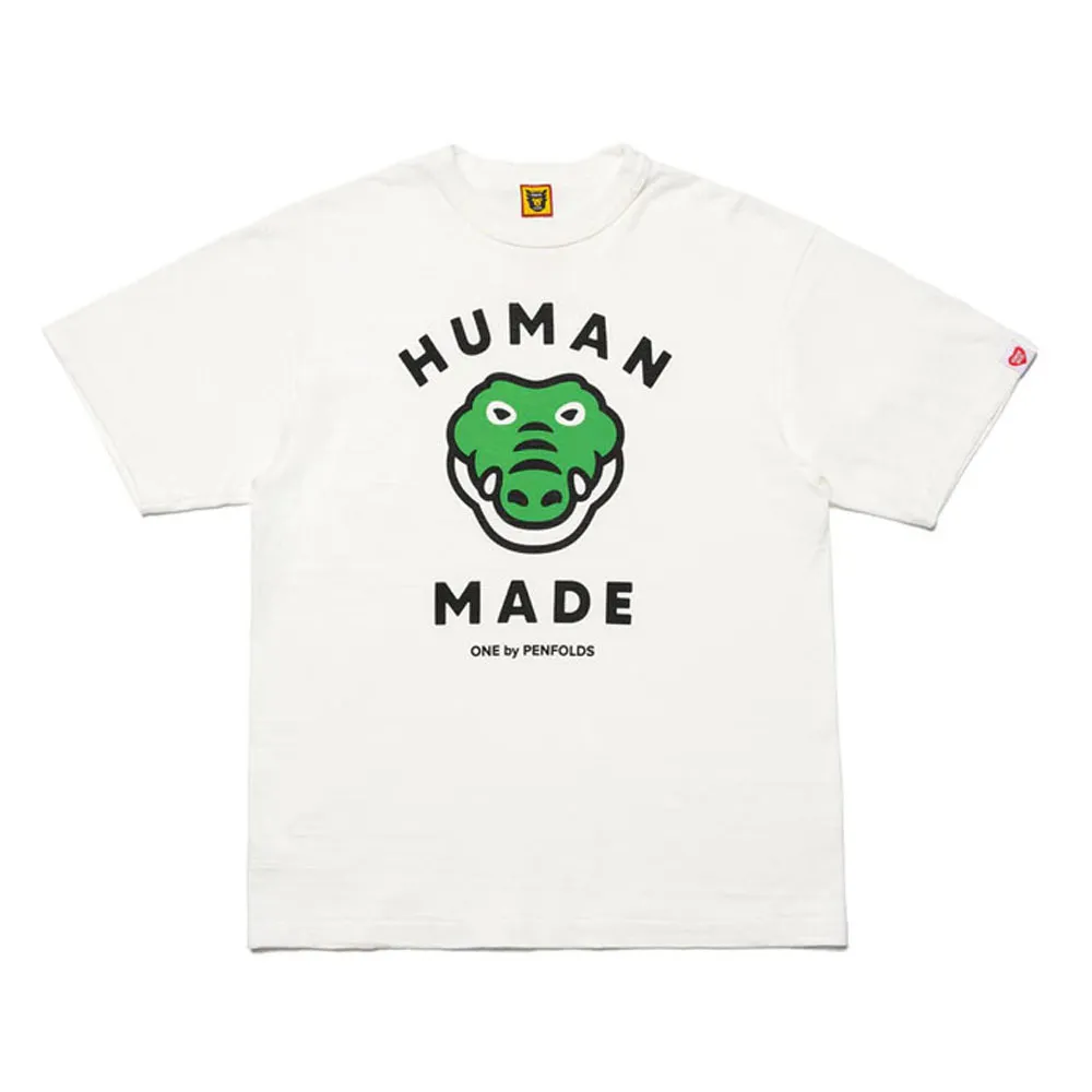 HUMAN MADE  |Unisex Street Style Collaboration Logo T-Shirts