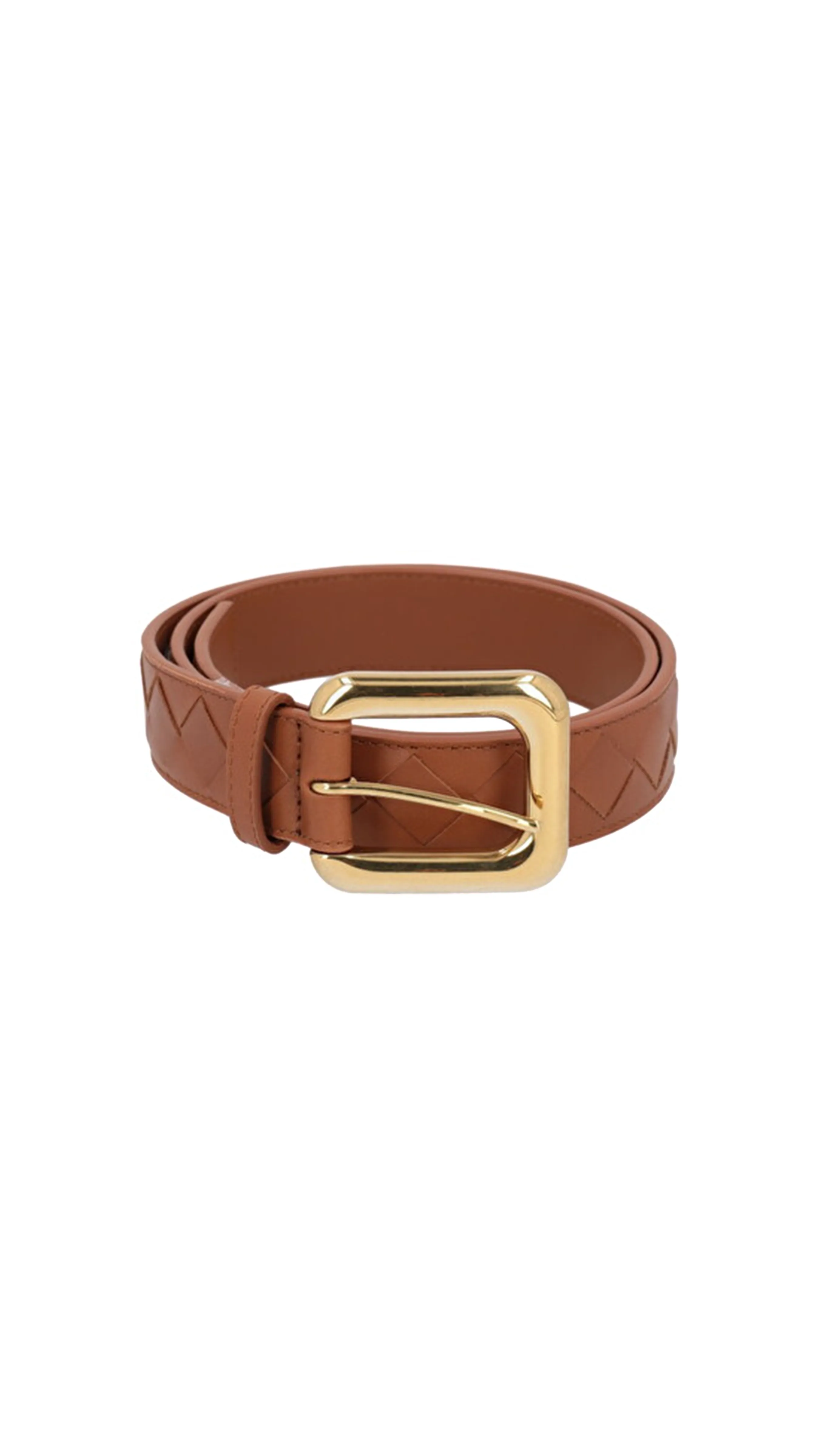 Intrecciato 15 Belt - Wood