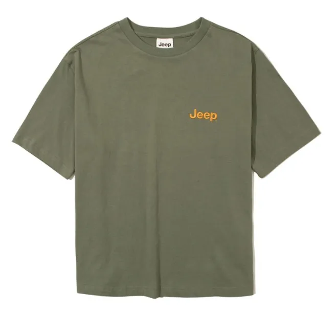 JEEP  |Unisex Street Style Logo Graphic Prints T-Shirts