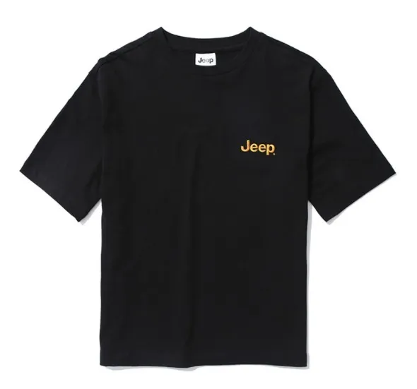 JEEP  |Unisex Street Style Logo Graphic Prints T-Shirts