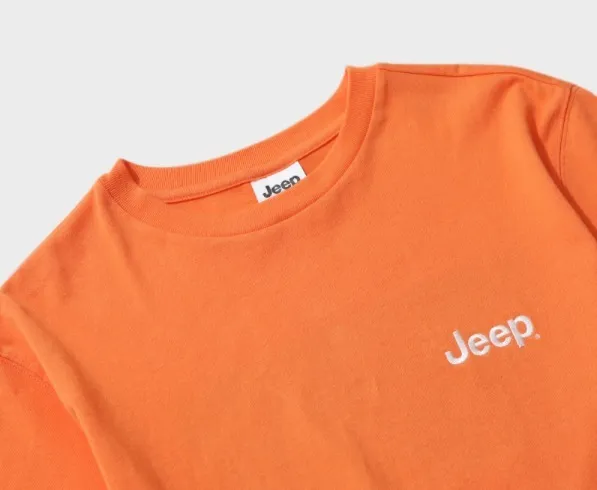 JEEP  |Unisex Street Style Logo Graphic Prints T-Shirts