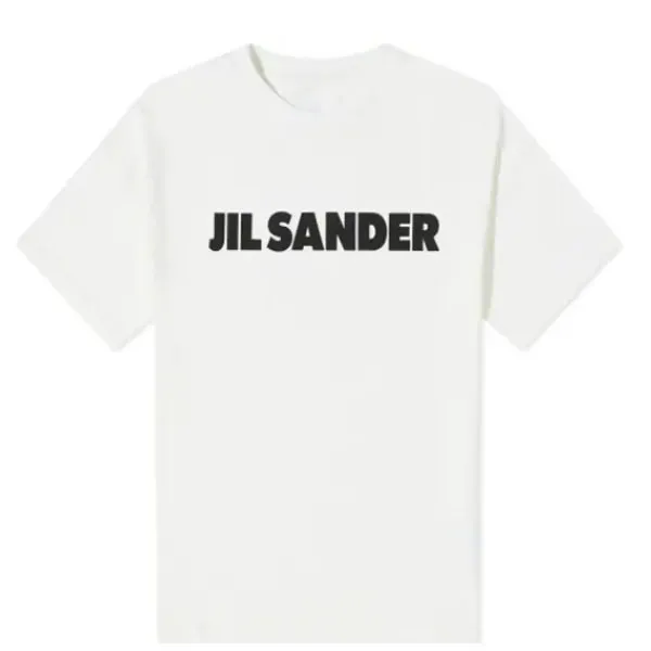 Jil Sander  |Plain Logo Designers T-Shirts