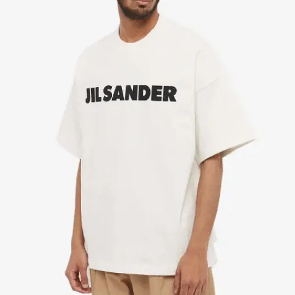 Jil Sander  |Plain Logo Designers T-Shirts