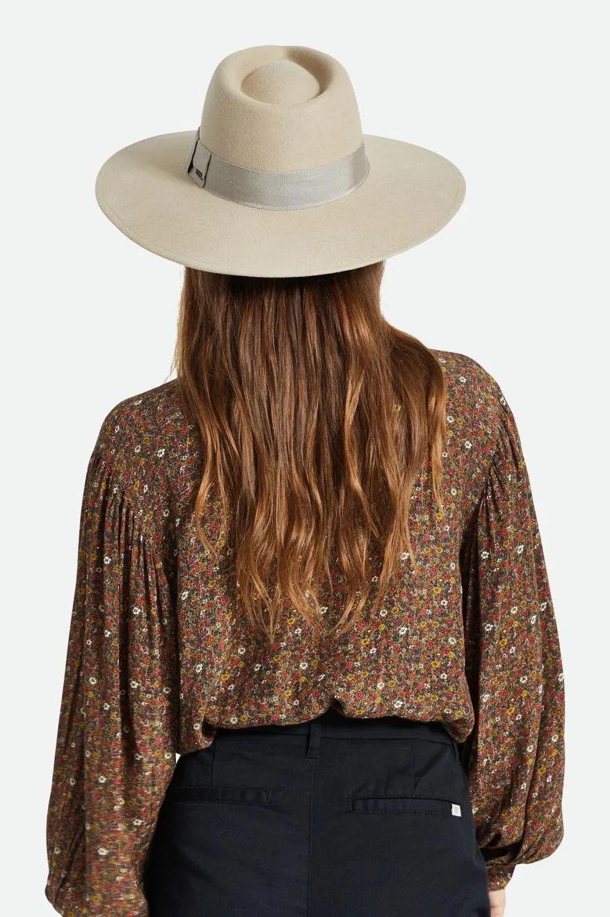 Joanna Felt Hat - Light Fawn