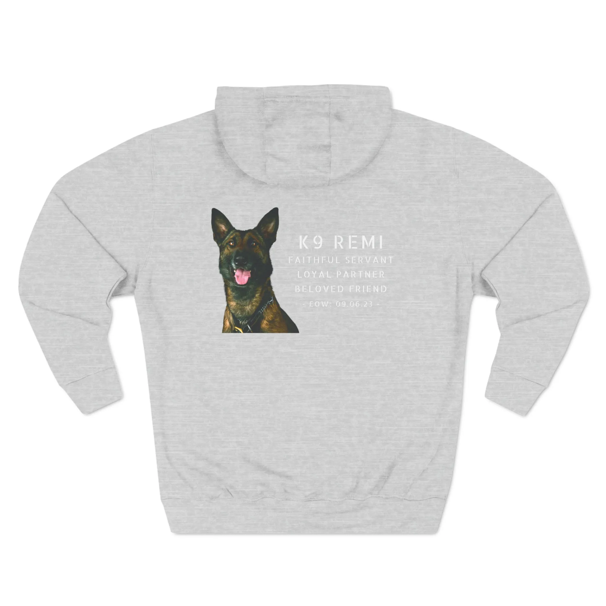 K9 Remi Memorial Unisex Hooded Sweatshirt