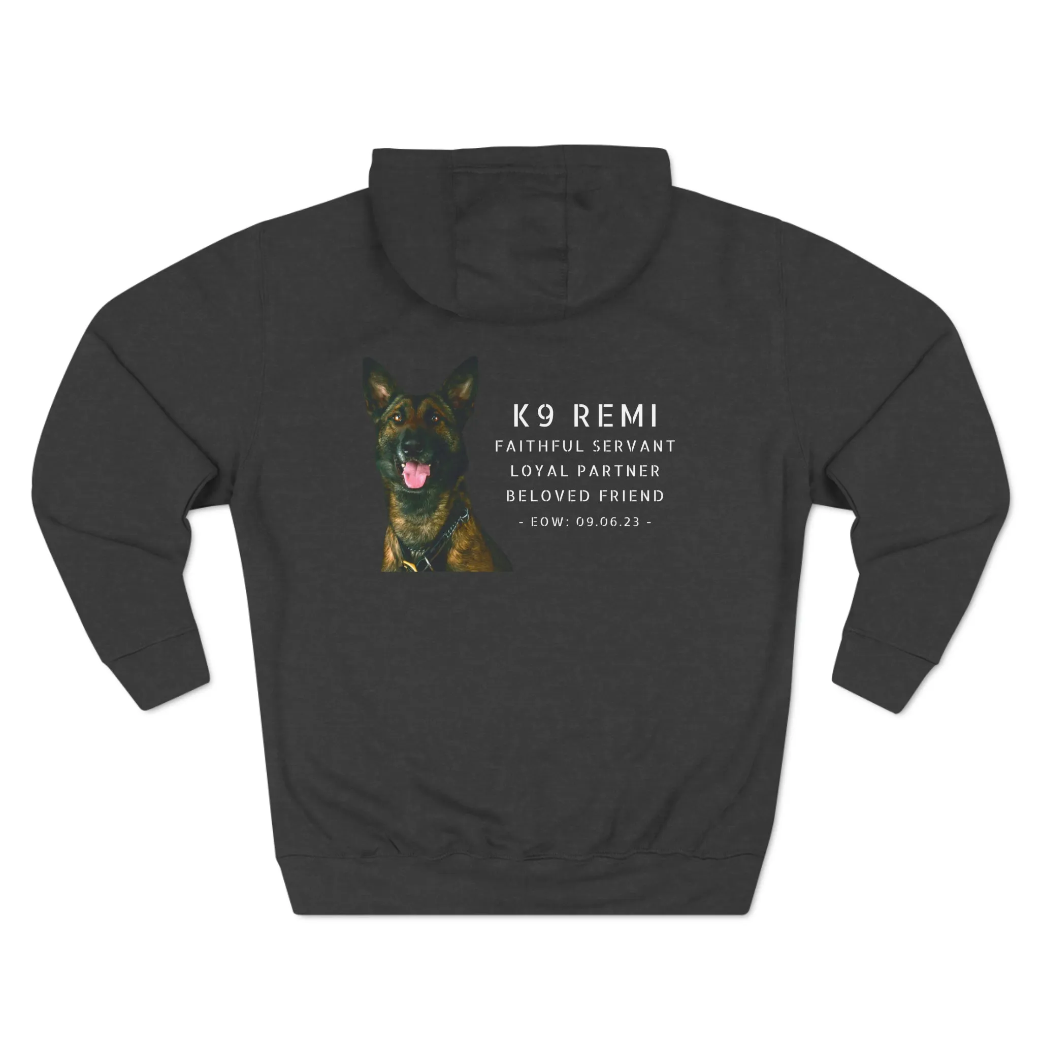 K9 Remi Memorial Unisex Hooded Sweatshirt