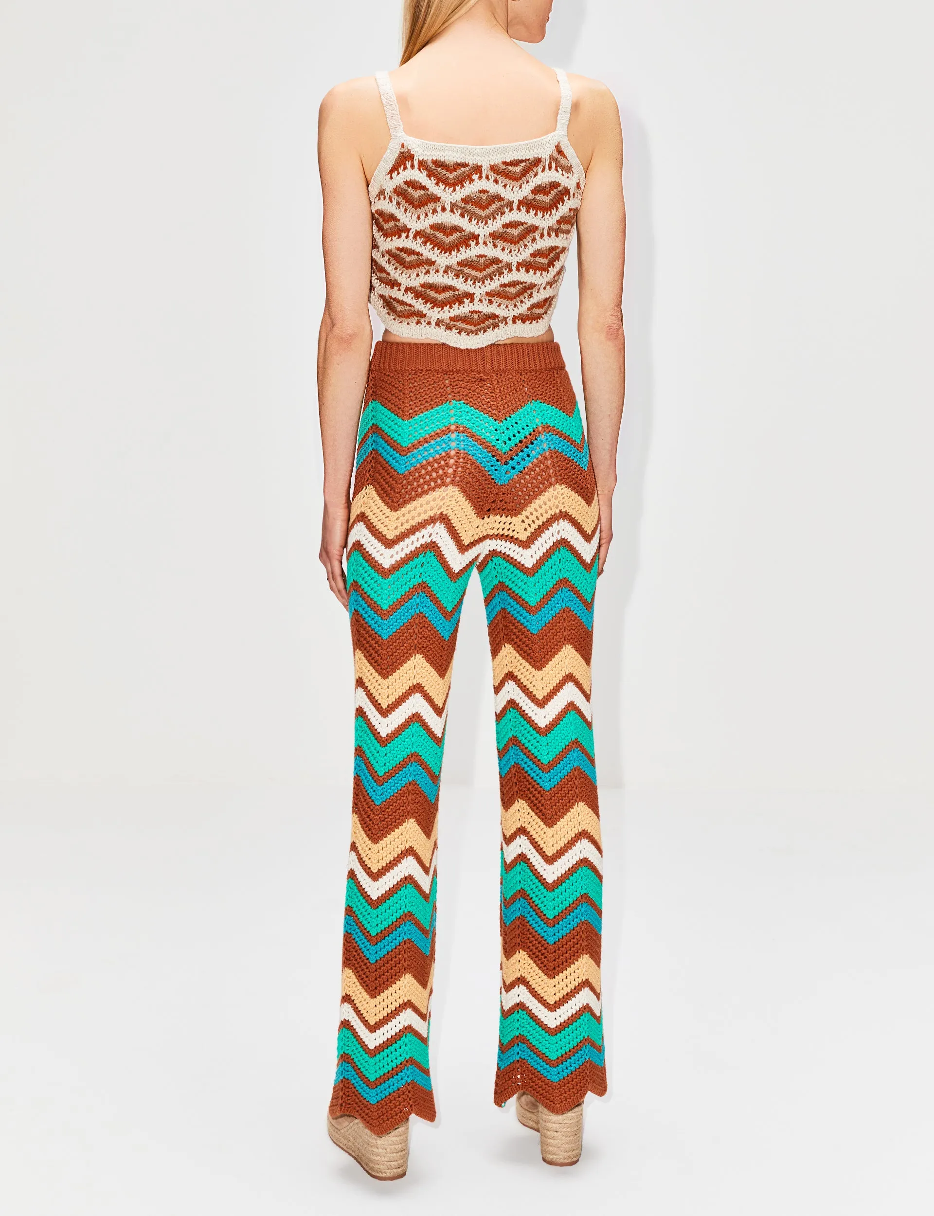 Kaleidoscopic Chevron Pant