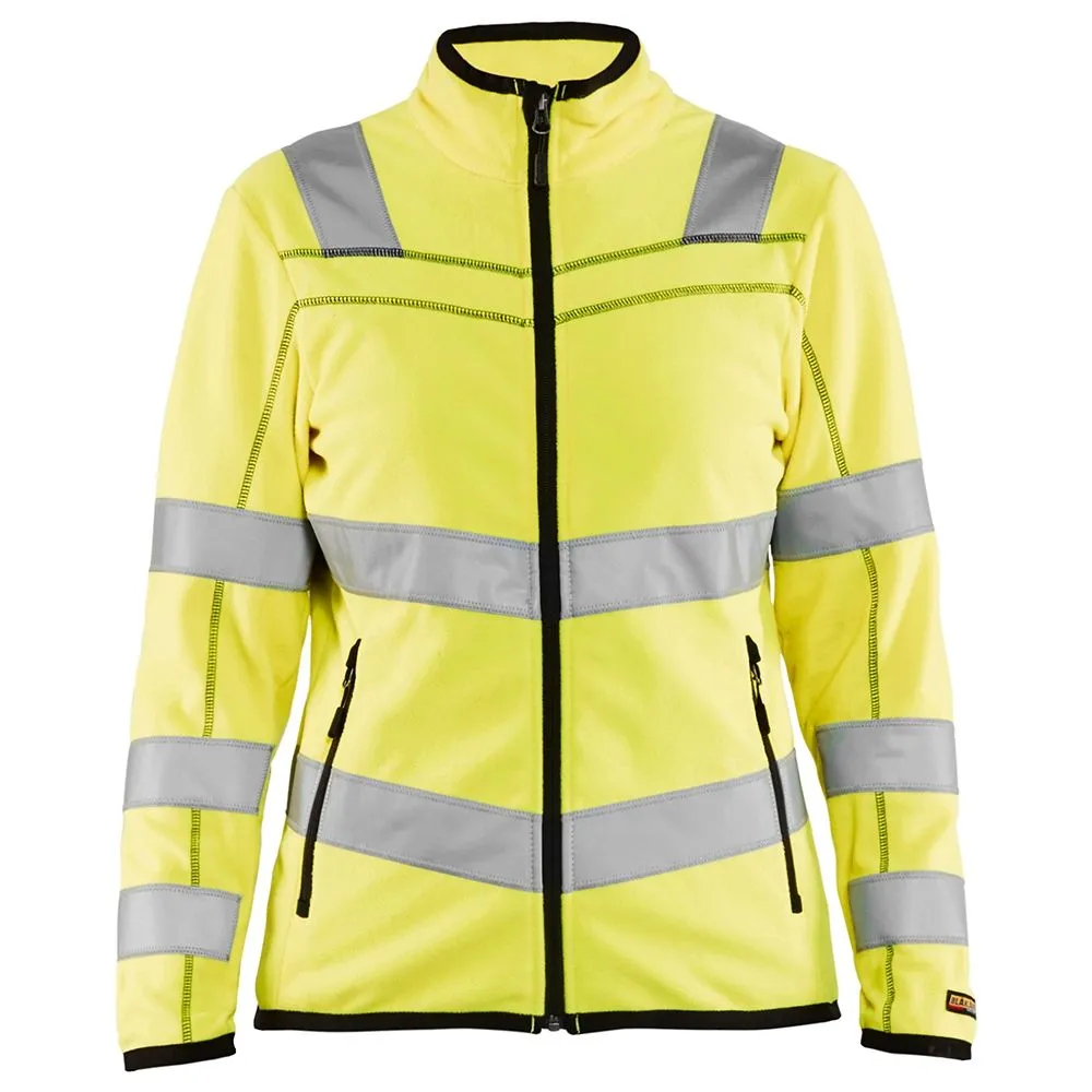 Ladies Microfleece Jacket High Vis 4966 Orange - Blåkläder