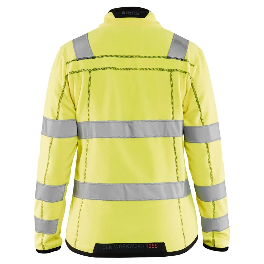 Ladies Microfleece Jacket High Vis 4966 Orange - Blåkläder