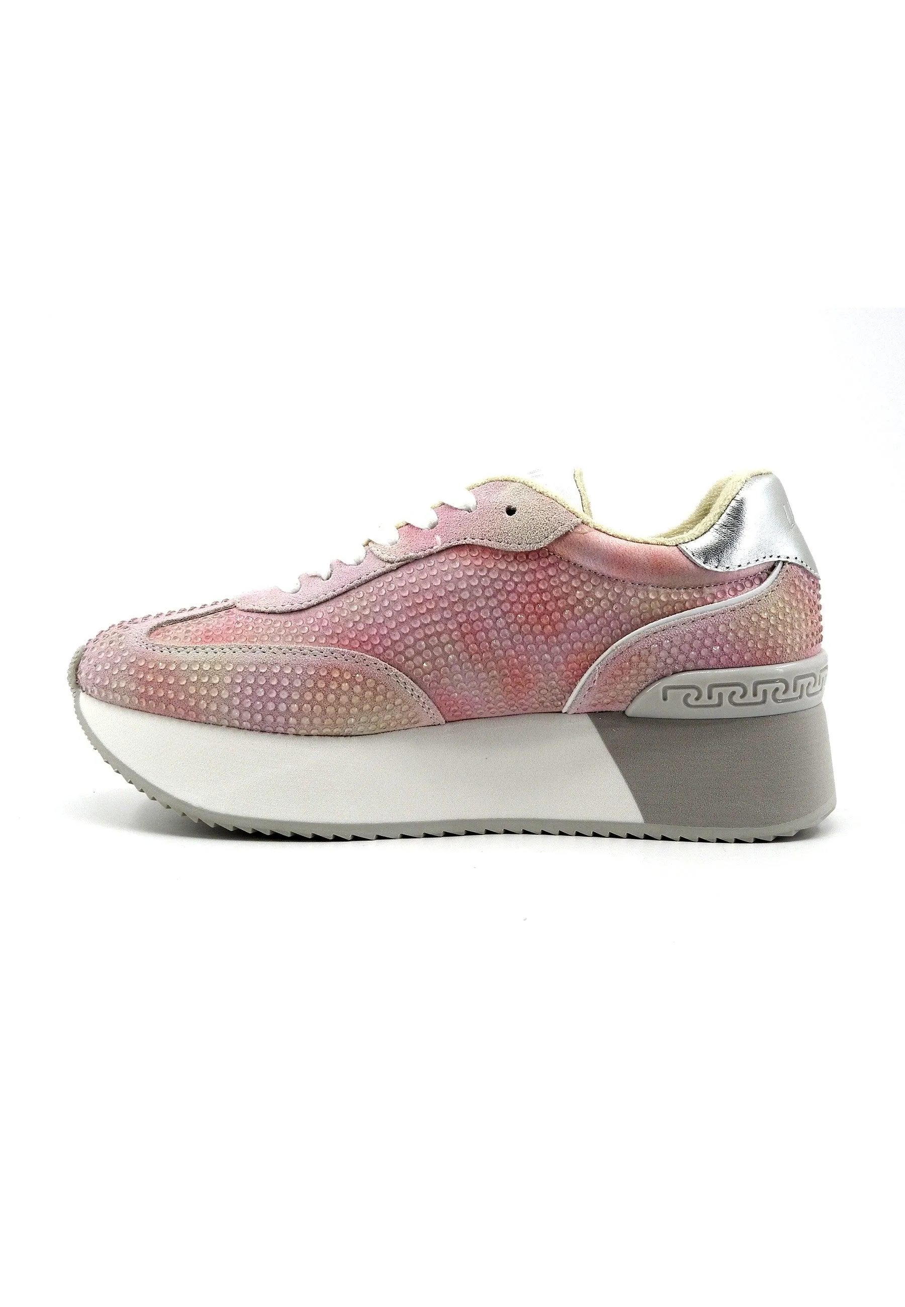 LIU JO Dreamy 02 Sneaker Donna White Pink BA4081PX485