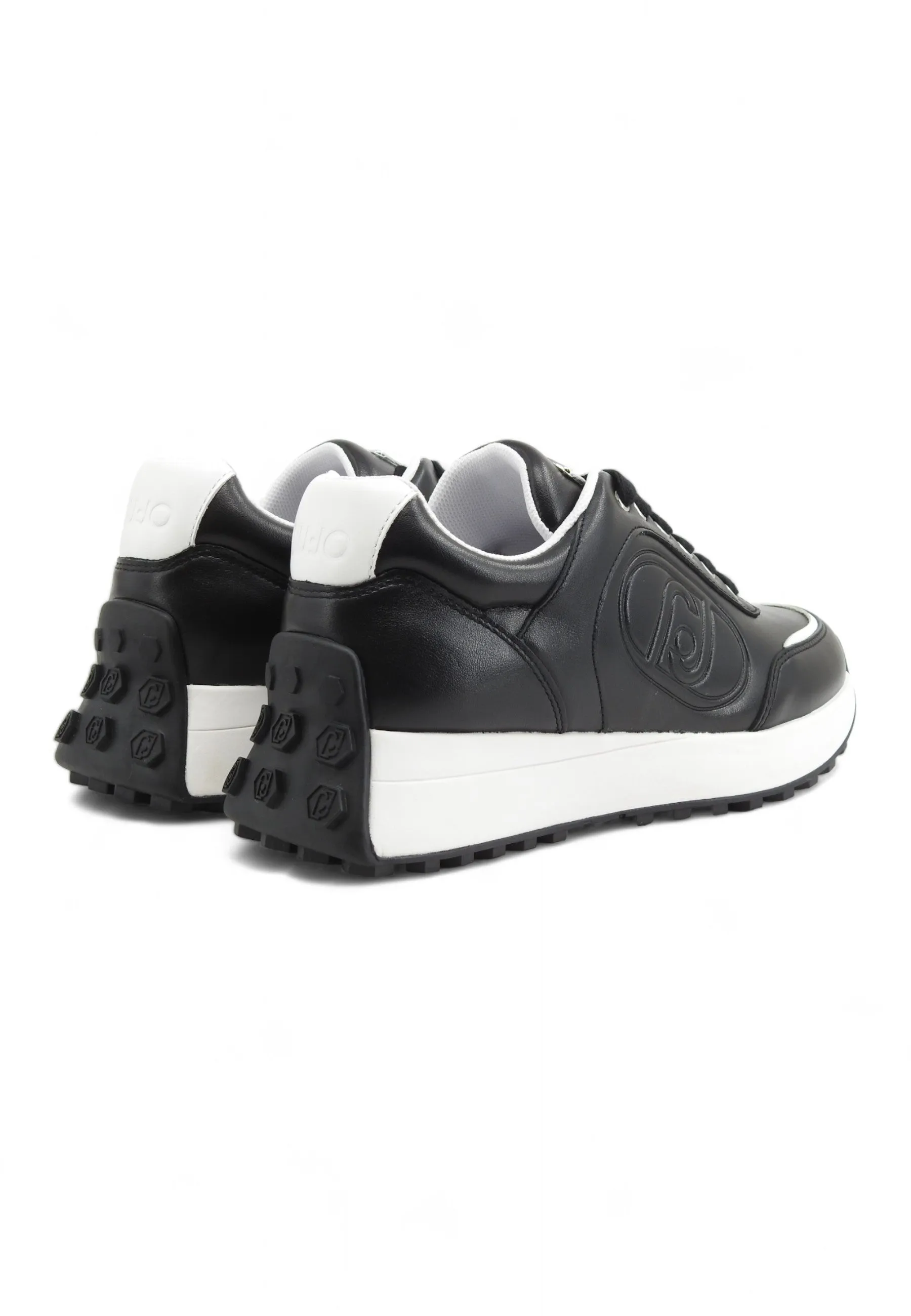 LIU JO Lolo 17 Sneaker Donna Black White BF4085PX136