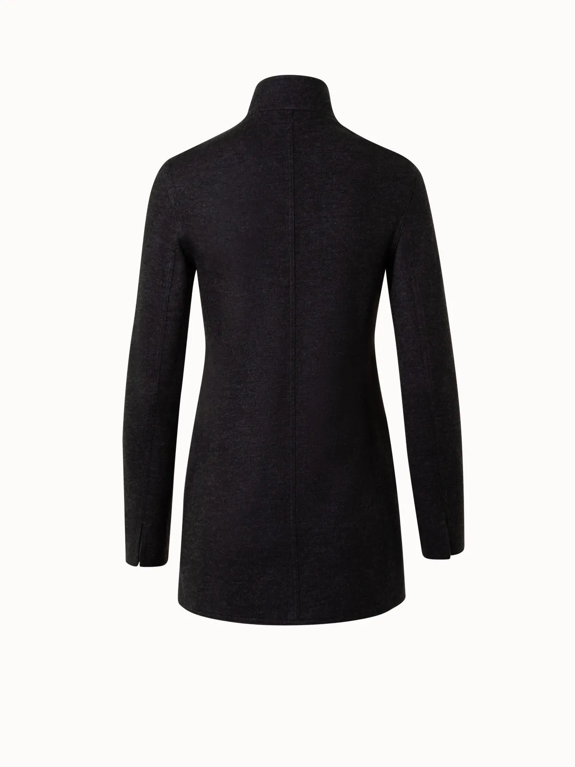 Long Cashmere Jersey Jacket