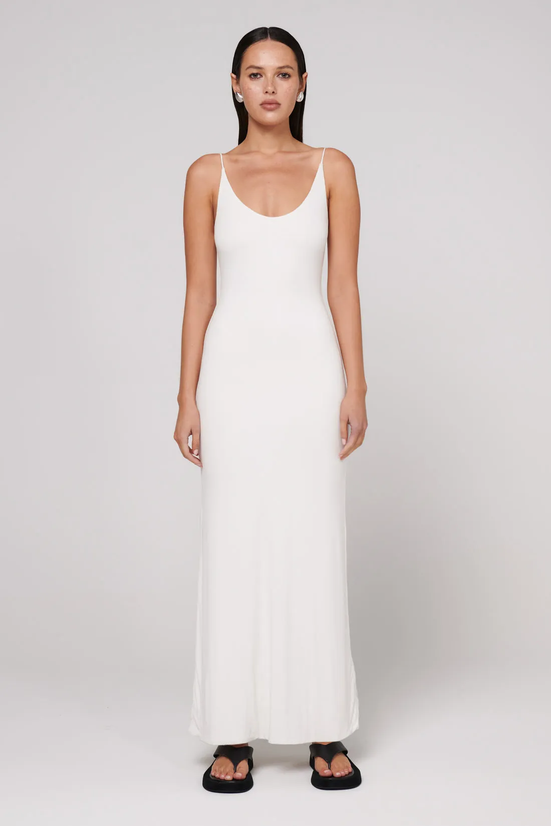 Louise Maxi Dress - White