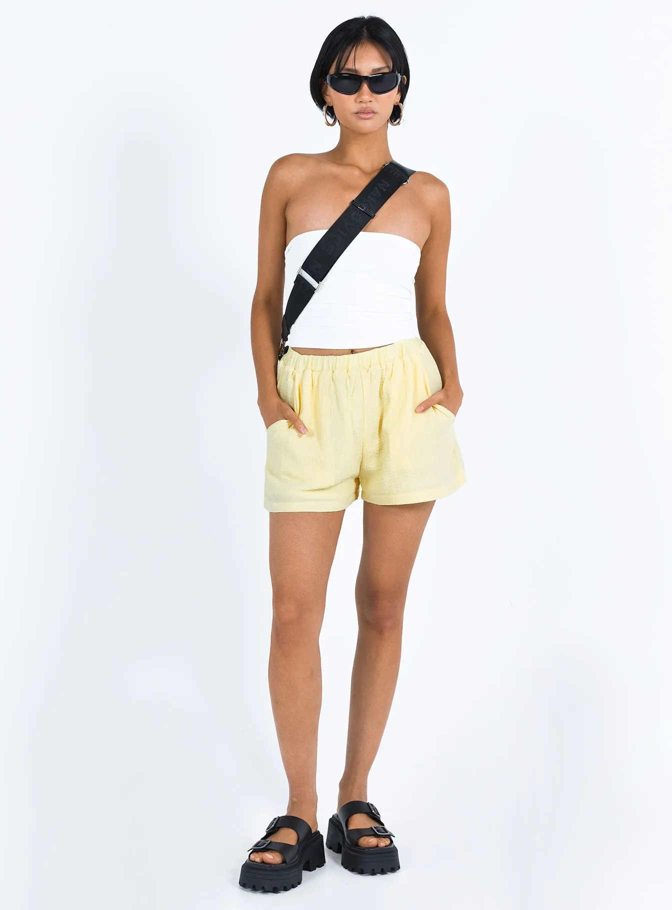 Mateo Shorts Lemon