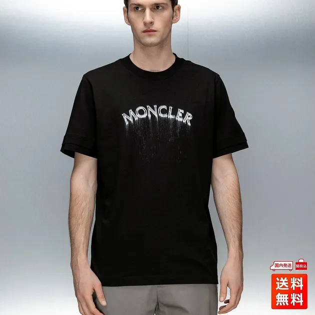 MONCLER  |Cotton Short Sleeves Logo T-Shirts