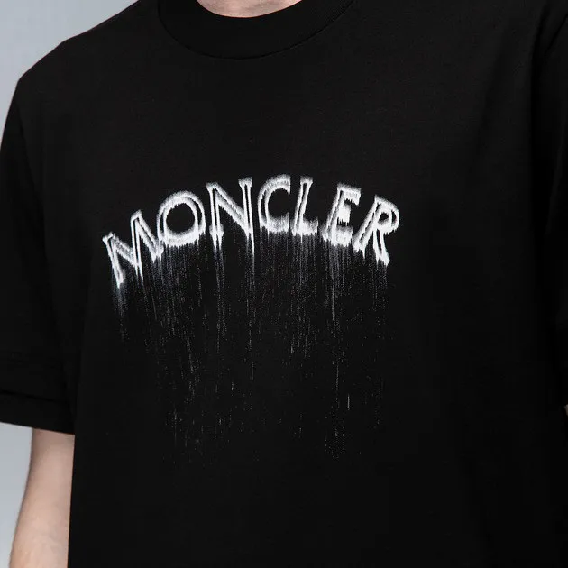 MONCLER  |Cotton Short Sleeves Logo T-Shirts