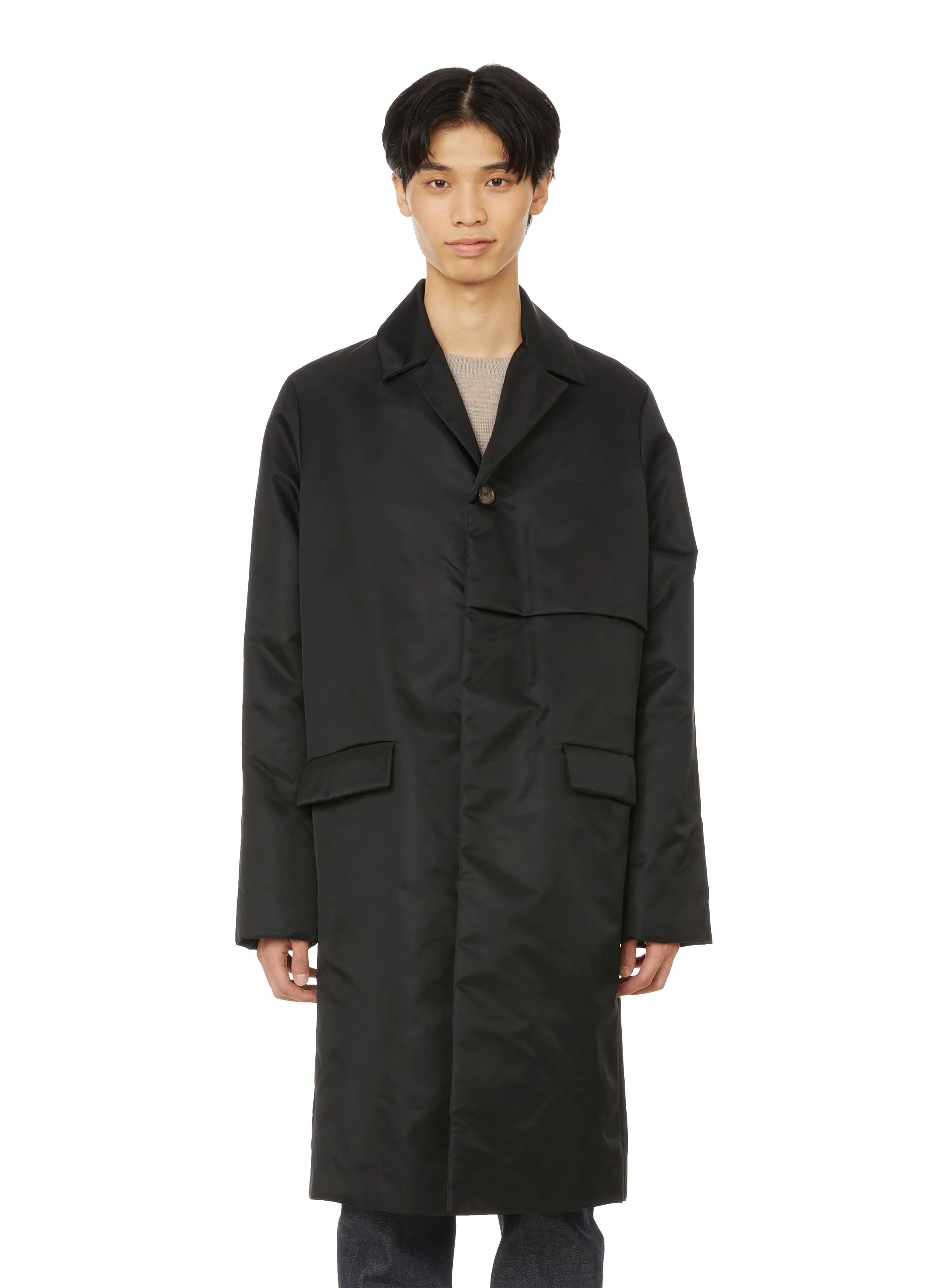 NANUSHKA  Car coat - Black