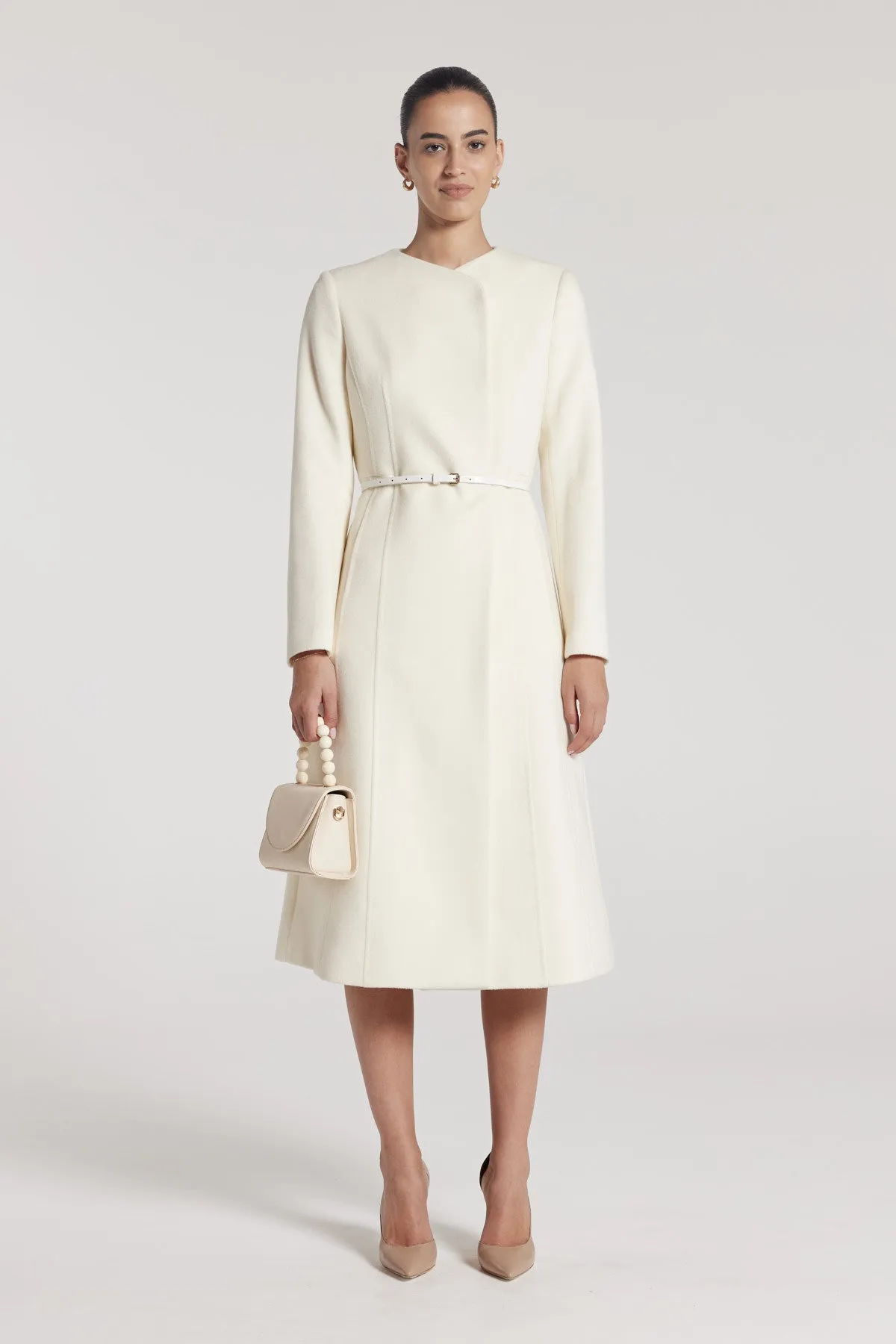 Paloma Coat - Winter White