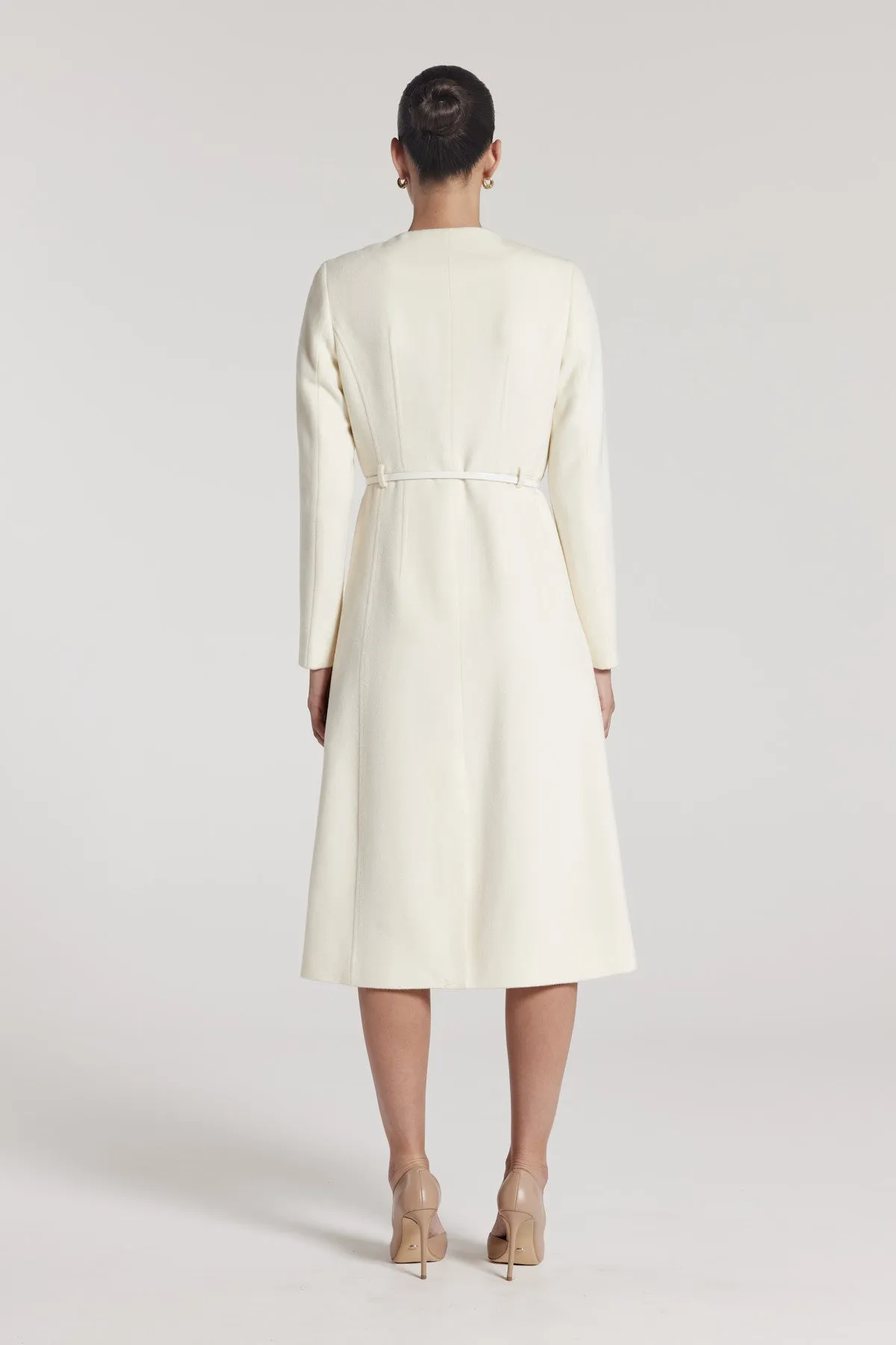 Paloma Coat - Winter White