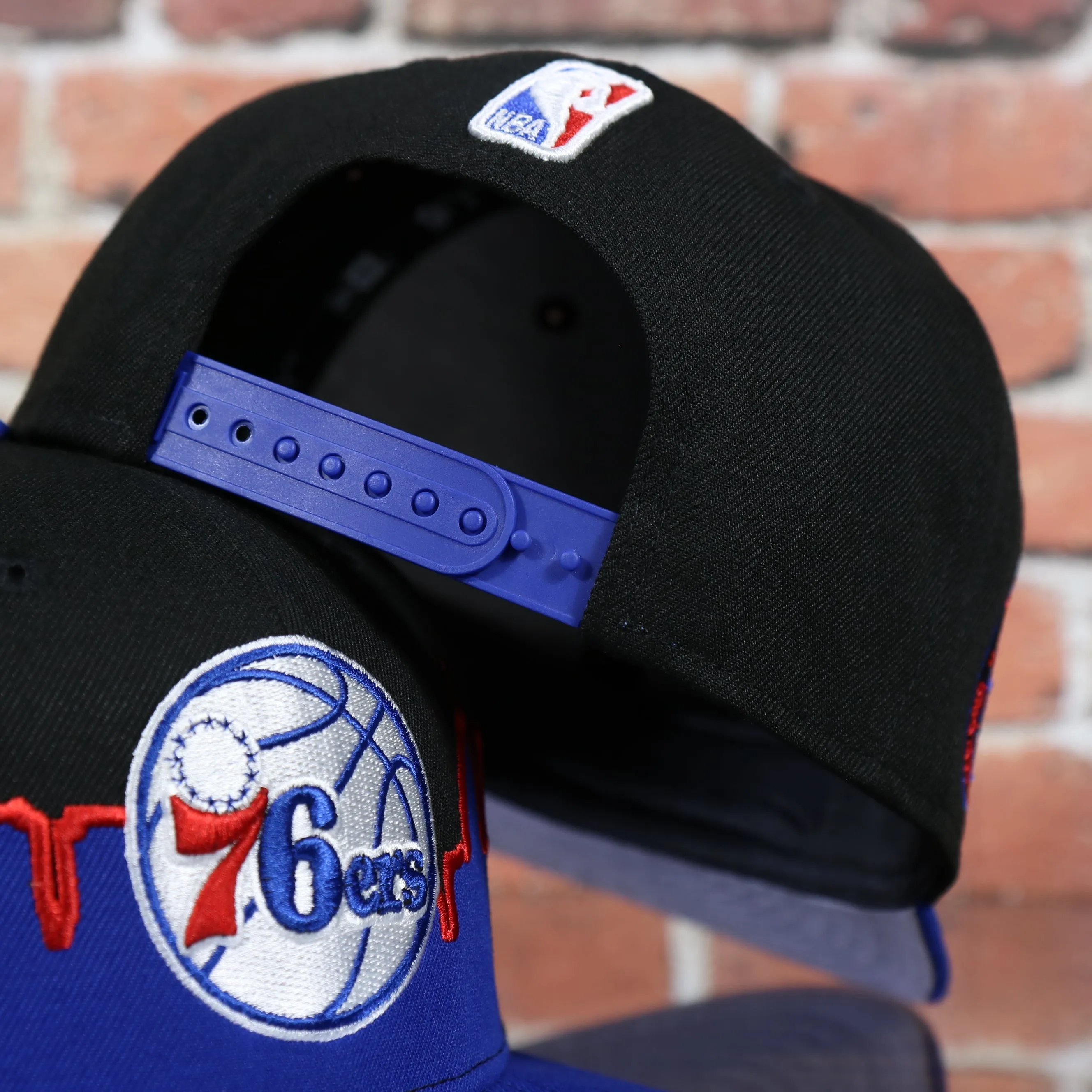 Philadelphia 76ers City Skyline Side Patch 9Fifty Snapback Hat | Philadelphia Skyline 950