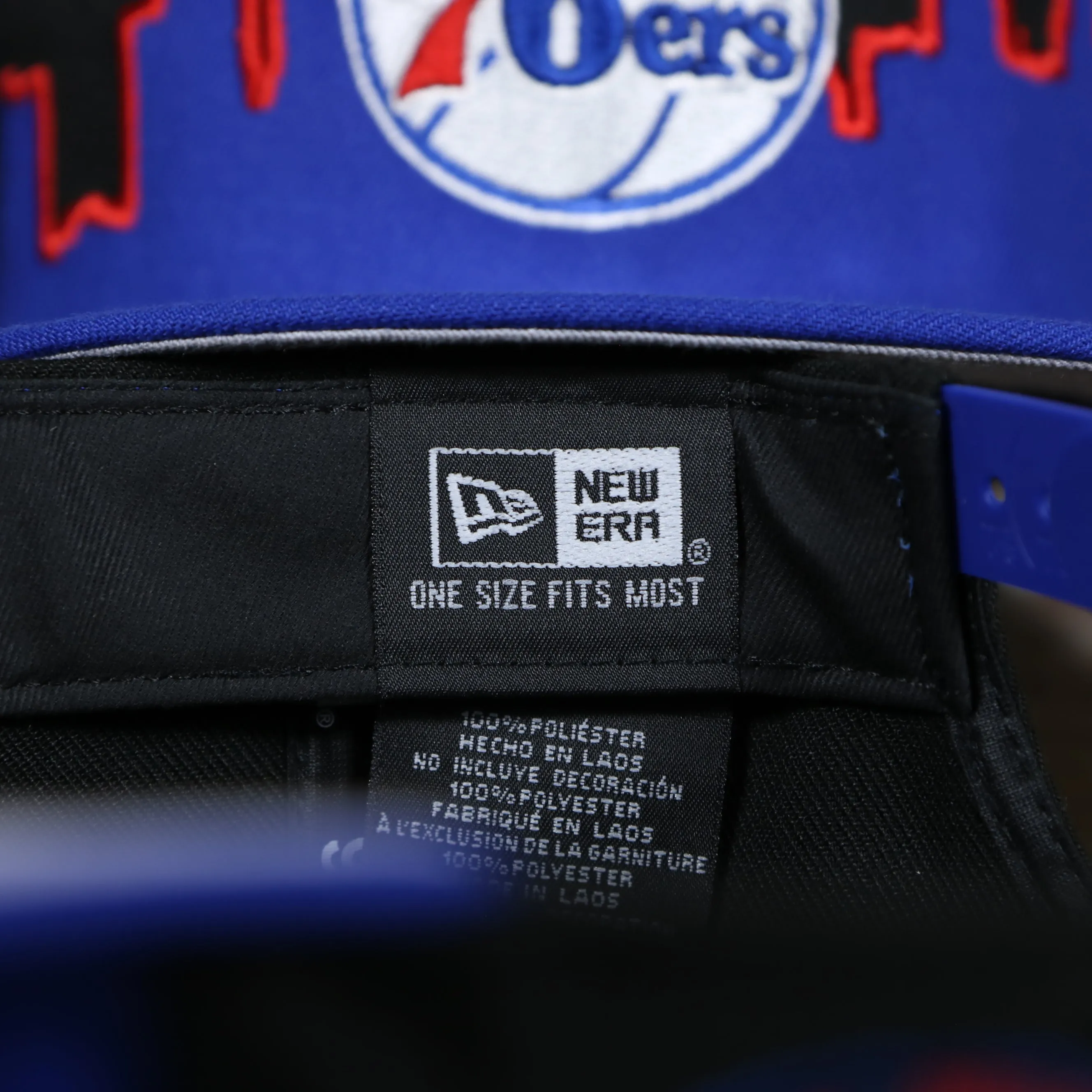 Philadelphia 76ers City Skyline Side Patch 9Fifty Snapback Hat | Philadelphia Skyline 950