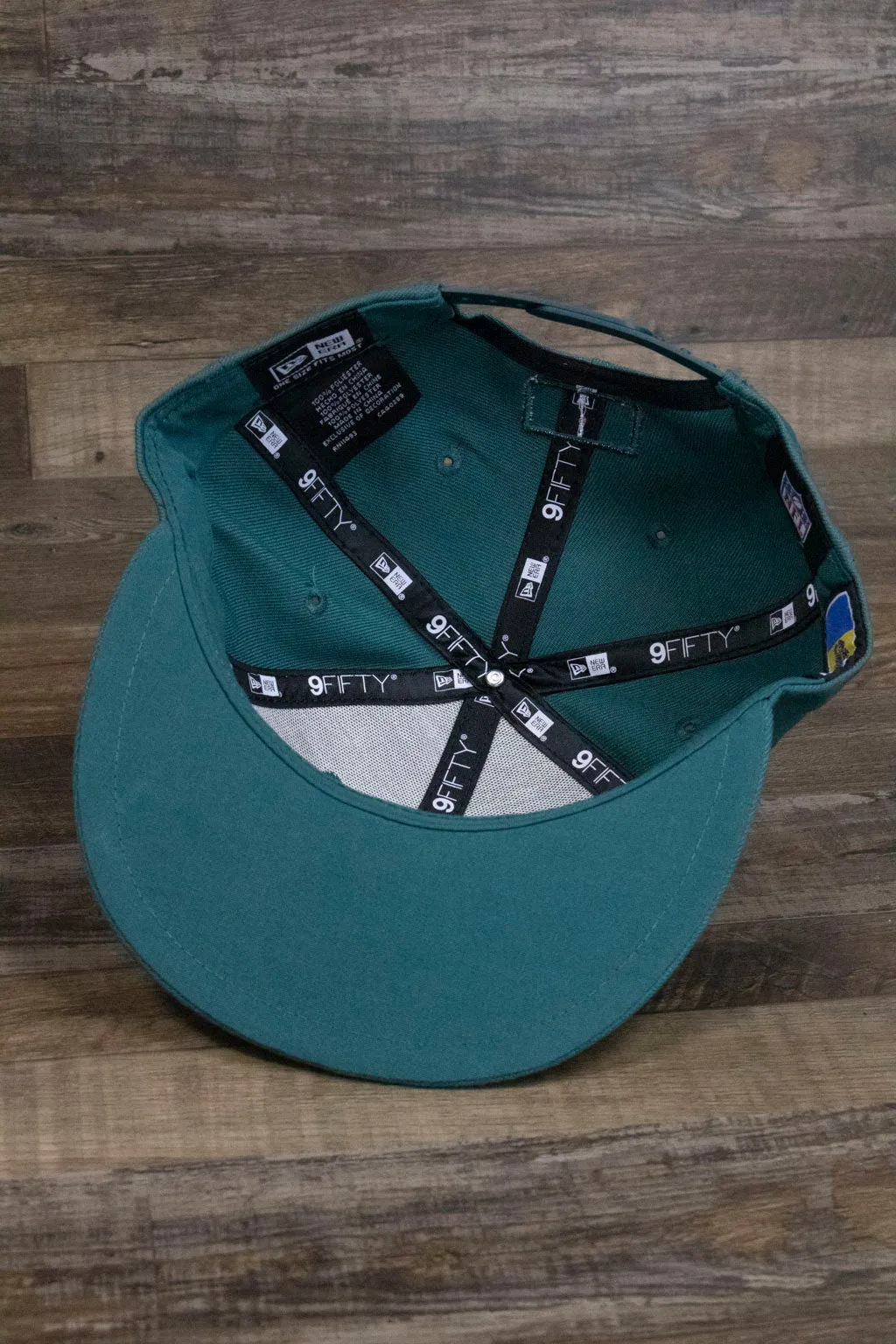 Philadelphia Eagles NFL Draft 2019 Snapback Hat | Philly Eagles Midnight Green 9Fifty Snapback Draft Hat