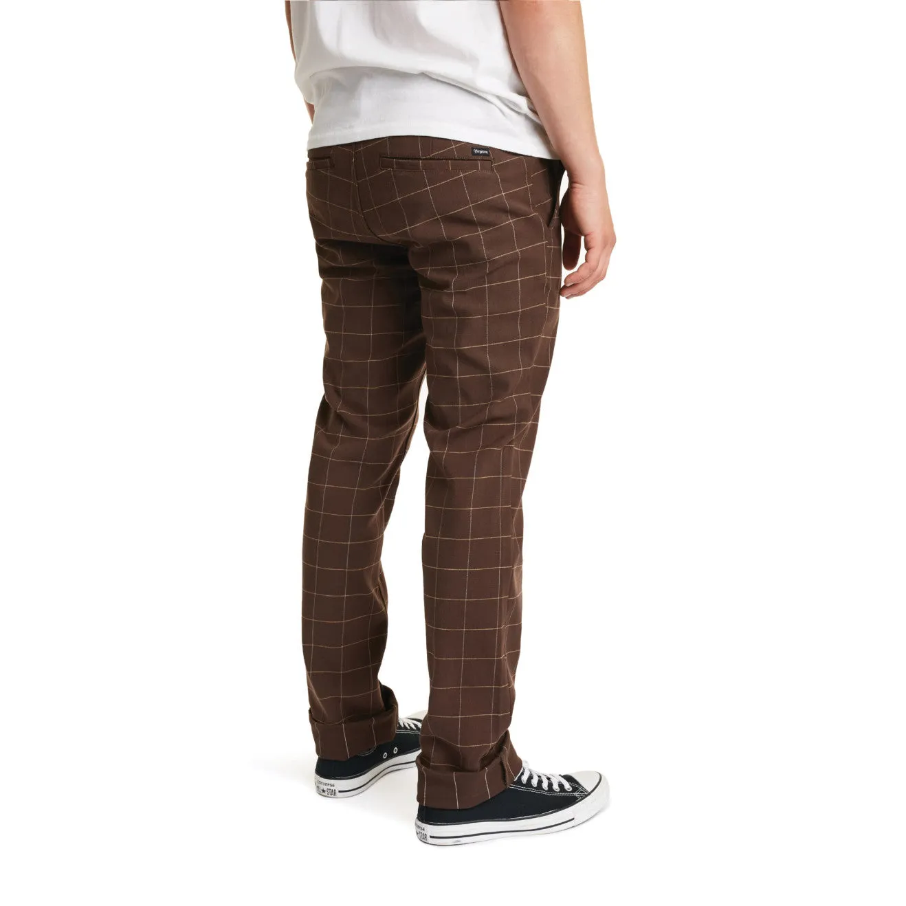 Reserve Chino Pant - Brown Plaid