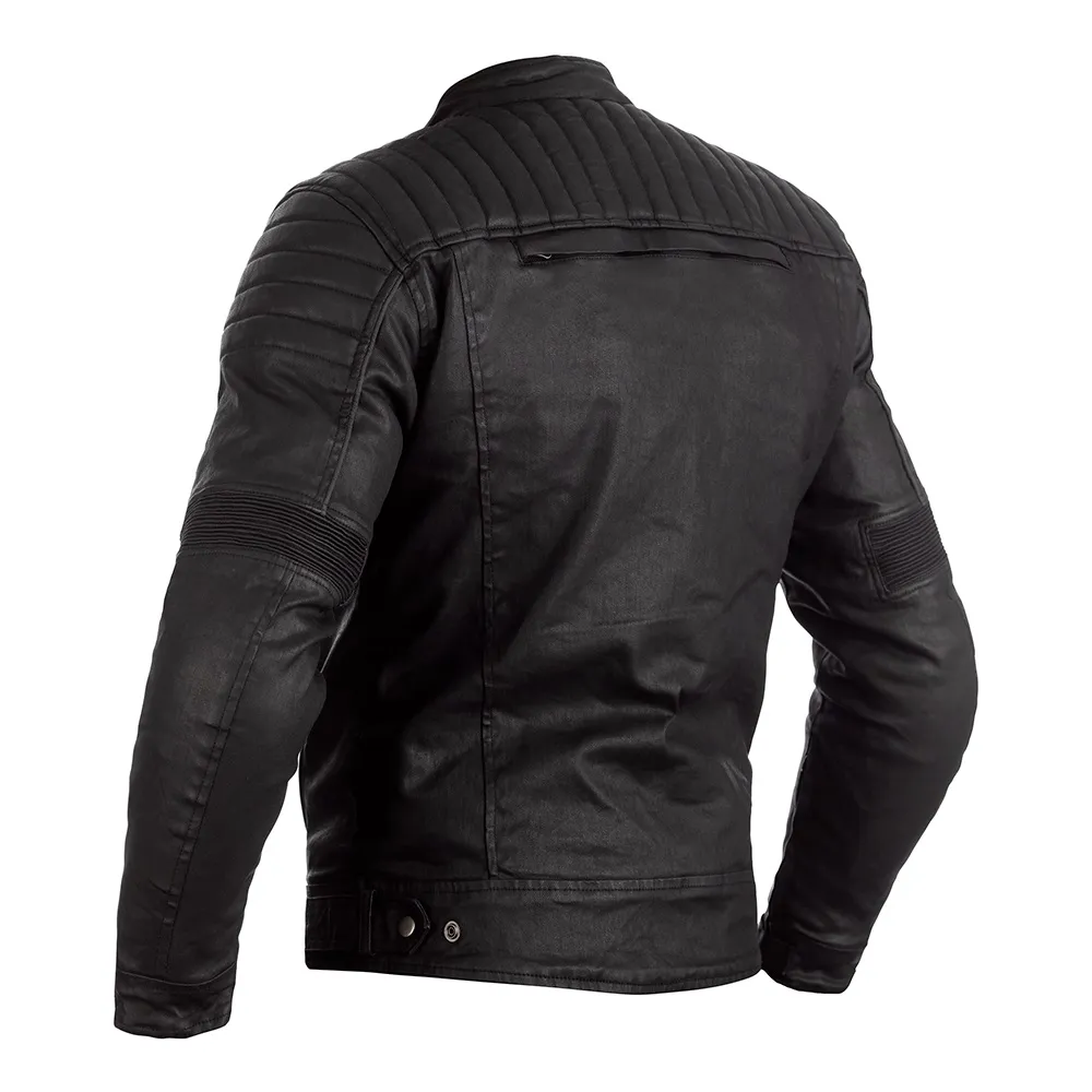 RST Brixton Wax Cotton Jacket - Black