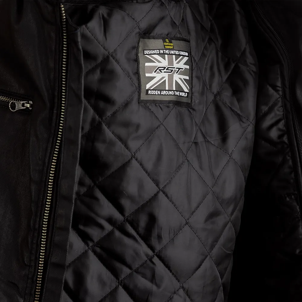 RST Brixton Wax Cotton Jacket - Black