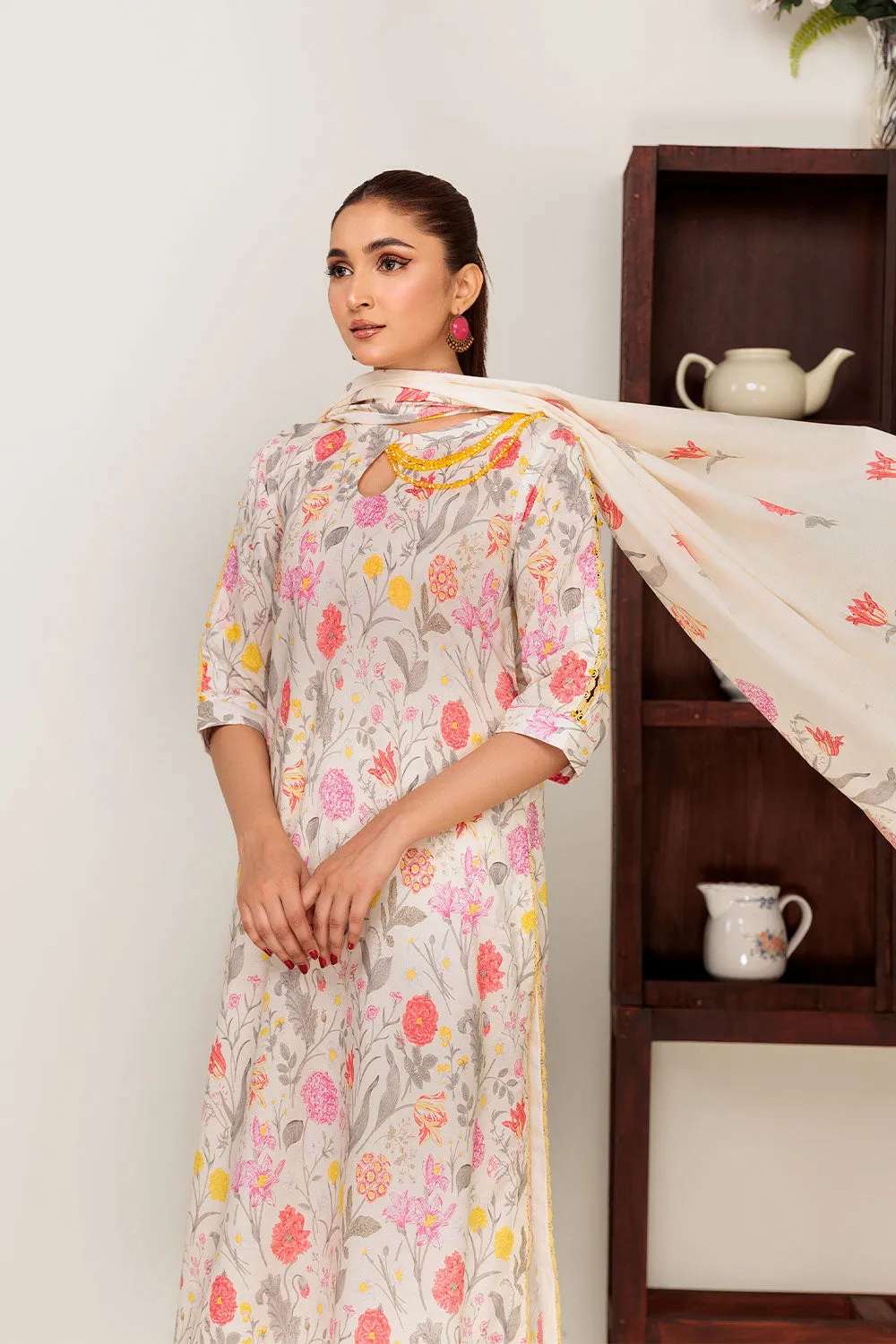 Safwa Praha Vol-02 Digital Printed Lawn Unstitched 3Pc Suit SPH-20