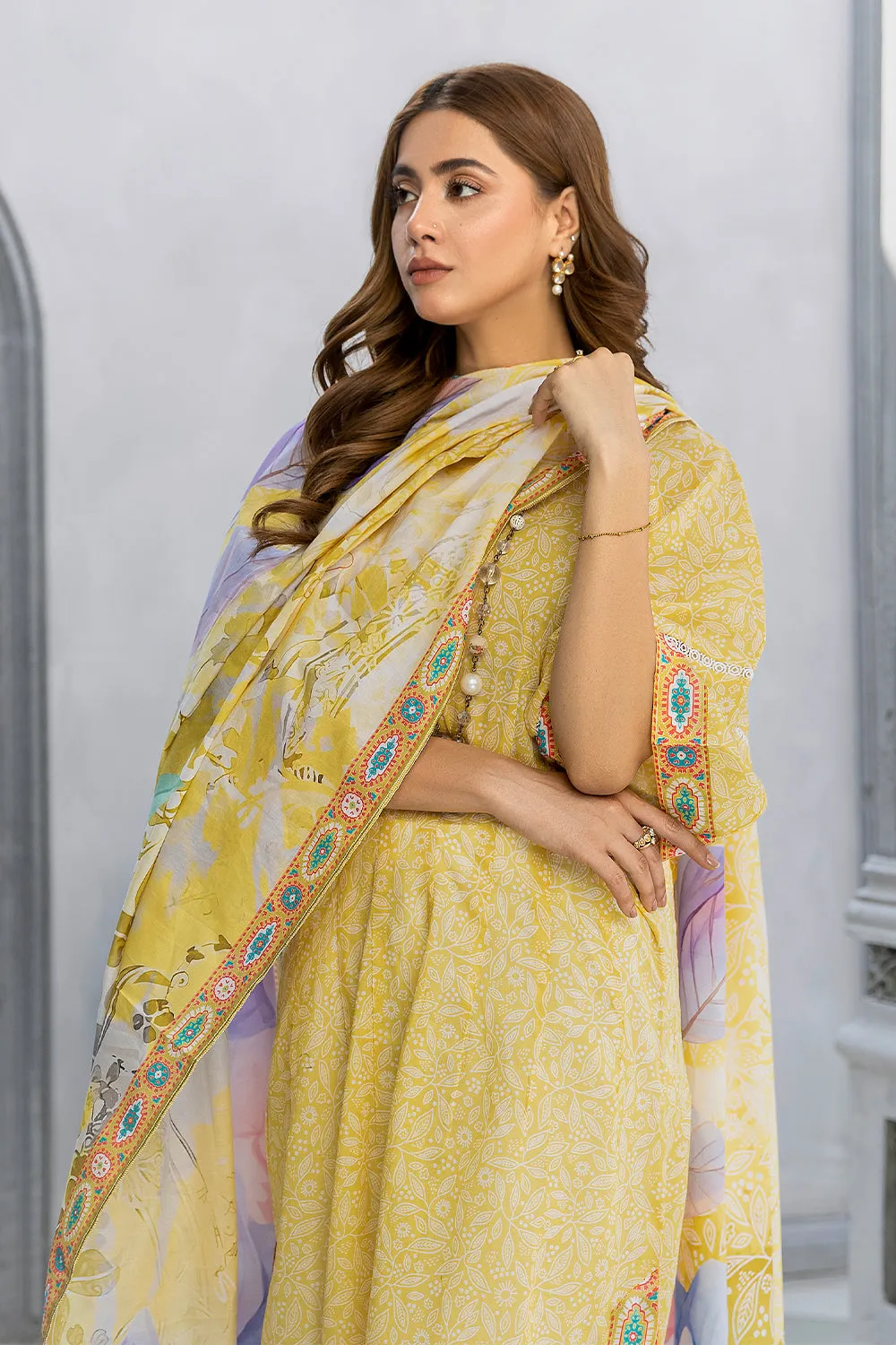 Safwa Praha Vol-04 Digital Printed Lawn Unstitched 3Pc Suit SPH-32