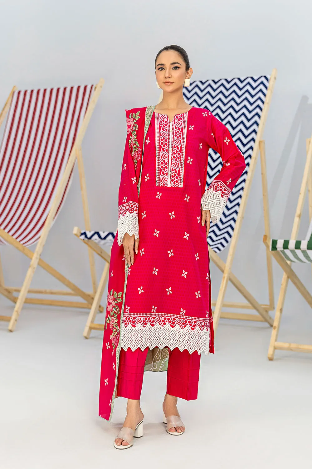 Safwa Praha Vol-05 Digital Printed Lawn Unstitched 3Pc Suit SPH-44