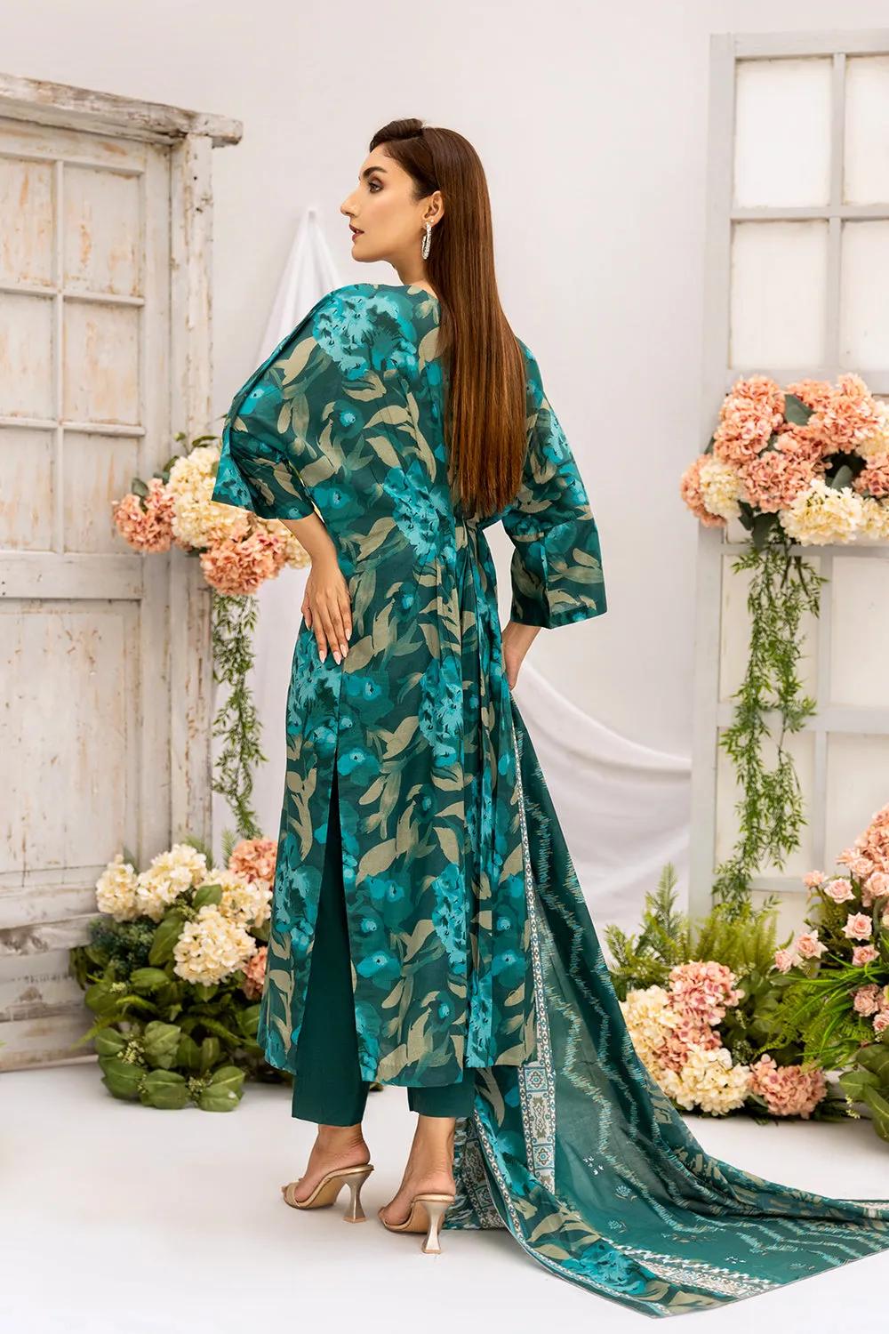 Safwa Praha Vol-07 Fine Digital Printed Lawn Unstitched 3Pc Suit SPH-66