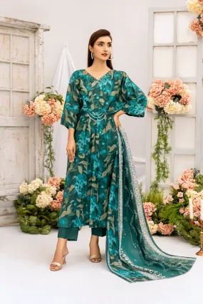 Safwa Praha Vol-07 Fine Digital Printed Lawn Unstitched 3Pc Suit SPH-66