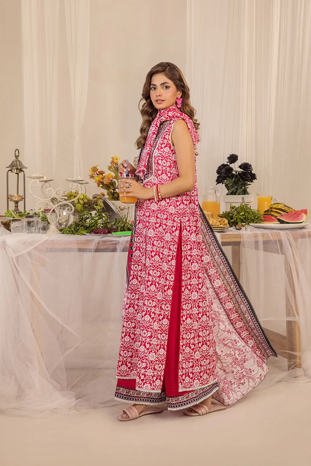 Safwa Praha Vol-08 Fine Digital Printed Lawn Unstitched 3Pc Suit SPH-71